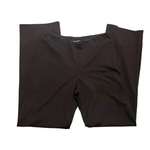 EUC EILEEN FISHER CLOVE Brown Pants TENCEL STRETCH PONTE Straight Leg Sz M